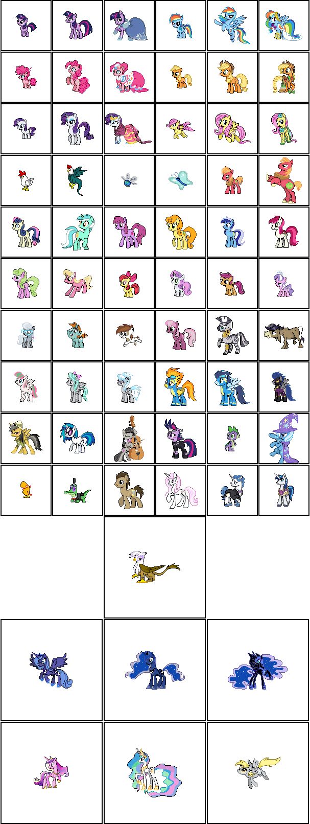 My Little Pony Series Version 2 by Kevfin on deviantART