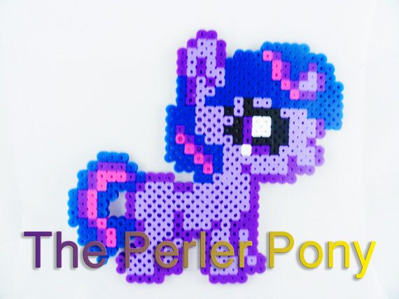My Little Pony Silly Filly Perler Ponies Twilight Sparkle by ThePerlerPony