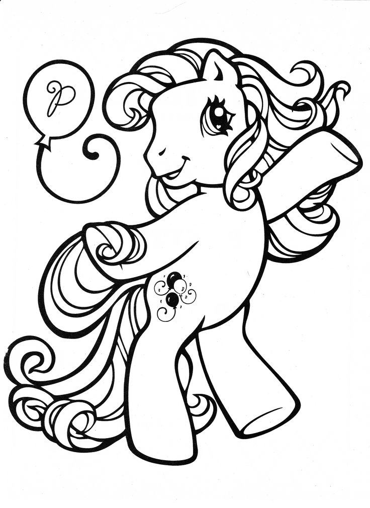 My Little Pony coloring page MLP Pinkie Pie
