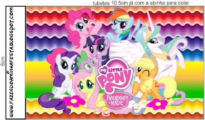 My Little Pony free printables. Right click and save as site is in spanish