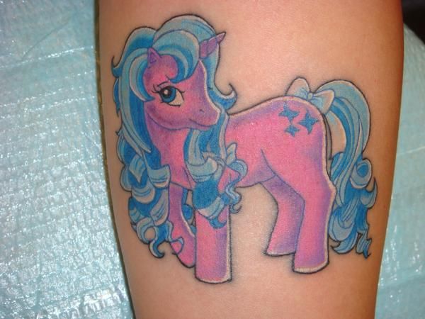 My Little Pony tattoo by lillylil.devianta