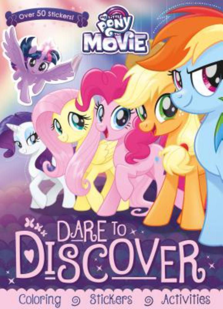 My Little Pony the Movie Dare to Discover Coloring Stickers Activities Pap