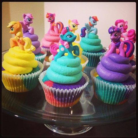 My little pony cupcakes The Perfect Mix @ Pakenham