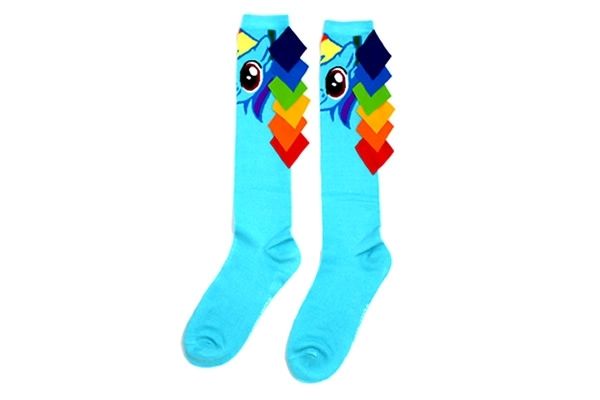 Rainbow Dash My Little Pony Knee Socks
