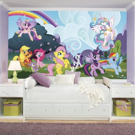RoomMates My Little Pony Ponyville wall mural