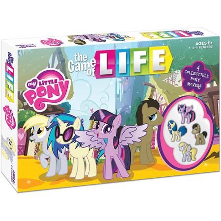 The Game of LIFE My Little Pony Edition Walmart.com