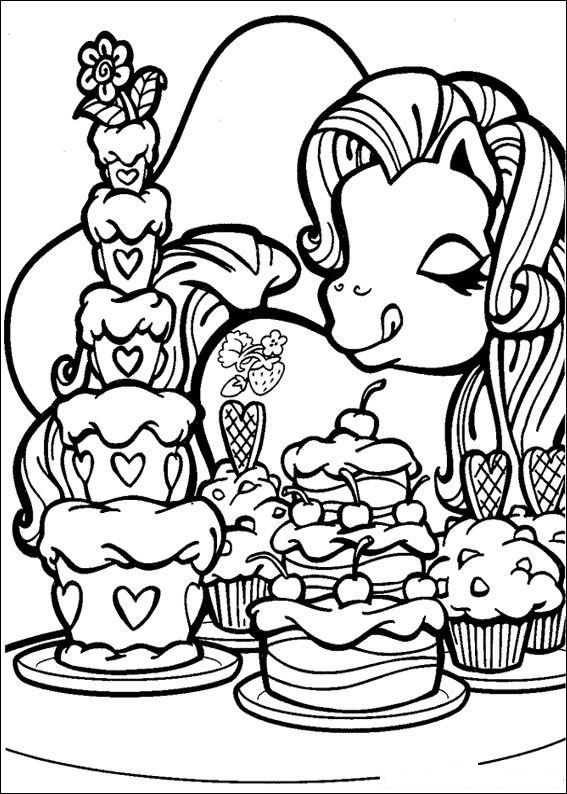 coloring page My little pony My little pony