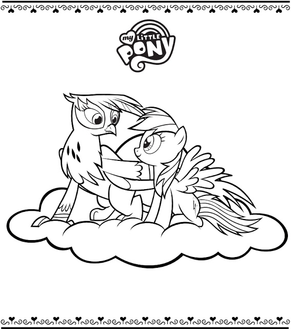 mlp printable coloring pages My Little Pony News June 2011