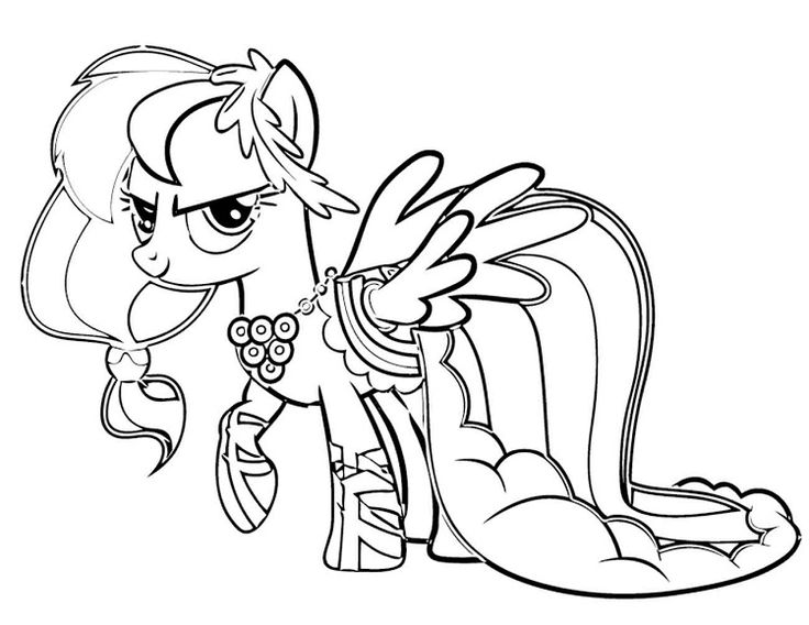 my little pony coloring pages of rainbow dash Check more at prinzewilson.com
