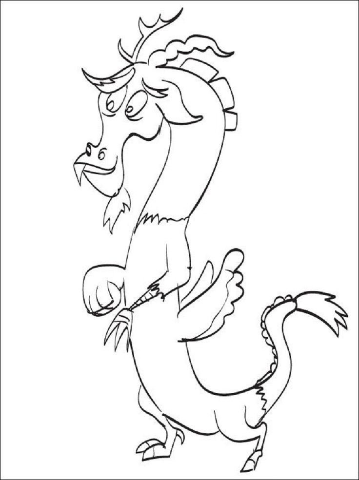 my little pony discord coloring pages