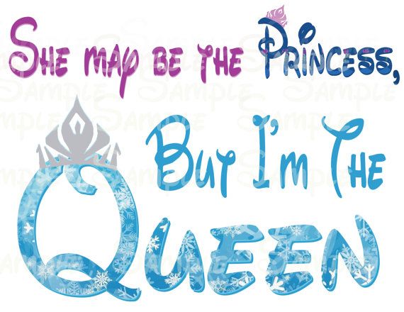 Disney Queen Disney Frozen Printable Image for Iron On Transfer DIY Disney Trip