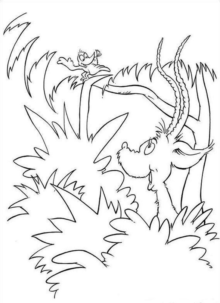Dr Seuss Coloring Pages Horton Hatches The Egg Coloring Page