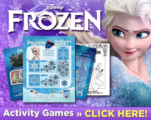 FREE Disney39s Frozen Printables Plus get the brand new Blu ray Combo pack