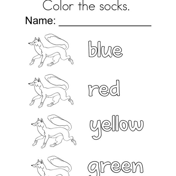 Fox in Socks by Dr Seuss Coloring Pages Designer Socks Free Printable Coloring