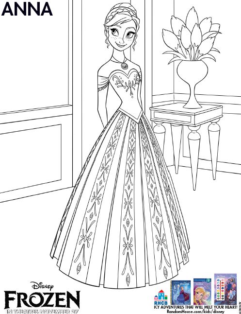 Free Frozen Coloring Pages Inspired By Dis