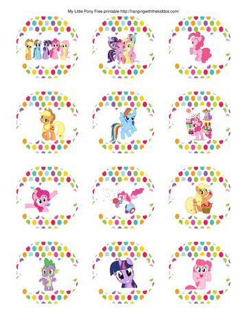 Free My Little Pony Party Printables free party Pony Printables cartoon co