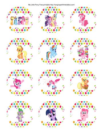 Free My Little Pony Party Printables