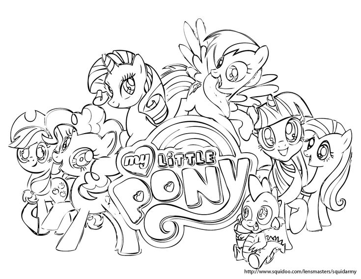 Free coloring pages of my little pony princess luna