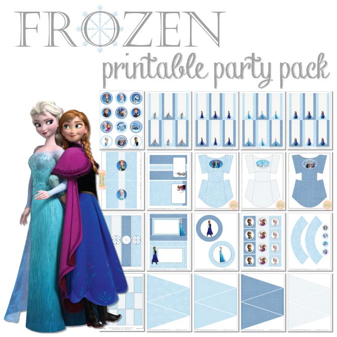 Frozen Printable Party Pack