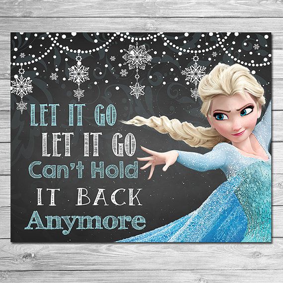 Greetings and thanks for taking a look at my Printable Frozen Let It Go Let It G