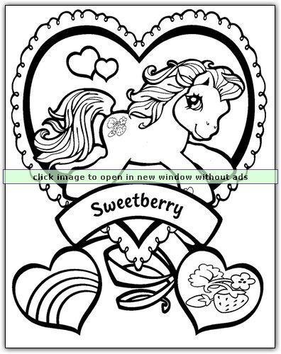 How cute is this My Little Pony Coloring Page Repin and share the fun Colorin