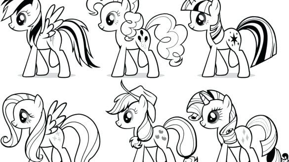 My Little Pony Coloring Book Pages My Little Pony Coloring Pages