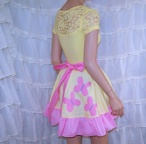 My Little Pony FlutterShy Summer Dress Cosplay by mtcoffinz Cosplay Dress FLU