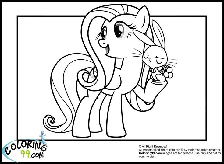 My Little Pony Fluttershy Coloring Pages Minister Coloring Coloring FLUTTERSHY
