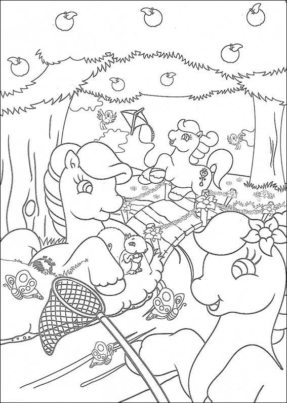 My Little Pony G2 coloring pages