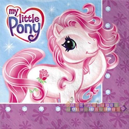My Little Pony Lunch Napkins 16ct