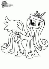 My Little Pony Princess Cadence Coloring Pages – GetColoringPages.com cadence