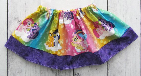 My Little Pony Skirt for baby girl baby girl skirt rainbow skirt my little p