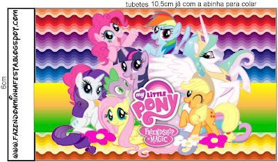 My Little Pony free printables. Right click and save as site is in spanish C