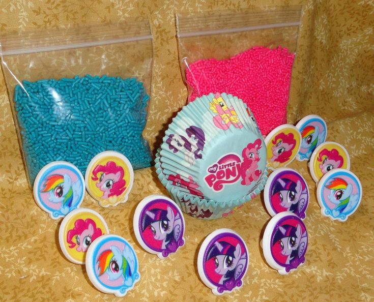 My Little PonyCupcake KitRingsSprinklesBake CupsDecopac CraftMulti Color