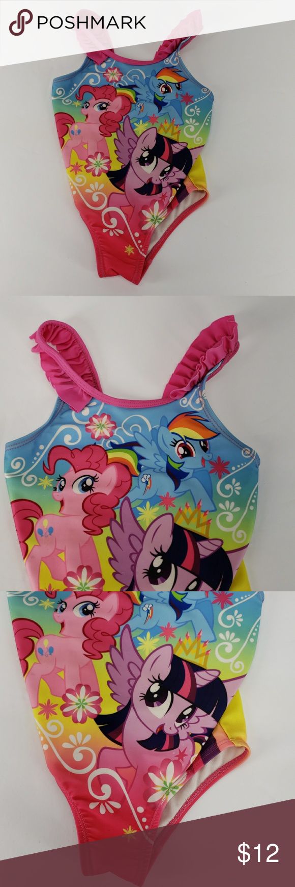 My little pony 4T one piece bathing suit My little pony 4T one piece bathing sui