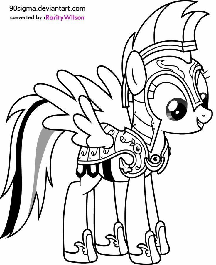 coloriage my little pony Coloriage Pony cartoon coloring pages