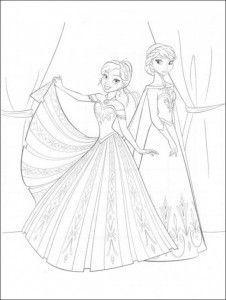 35 FREE Disney Frozen printable coloring pages