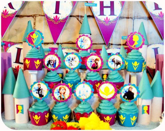 DISNEY FROZEN Printable Arendelle Flags – Coronation Day on Etsy 3.00 Arend