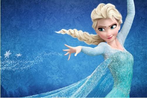 DIY Diamond Painting Elsa from Frozen 9Round
