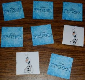 Disney Frozen Printable Activity Sheets