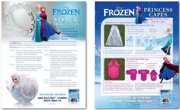 Disney Frozen cape instructions