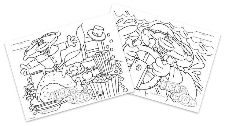 FREE Elmer The Mayflower Coloring Pages from kickstv.com Coloring Elmer fre