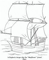 FREE Printable Mayflower Coloring Pages – Surviving A Teachers Salary Colorin