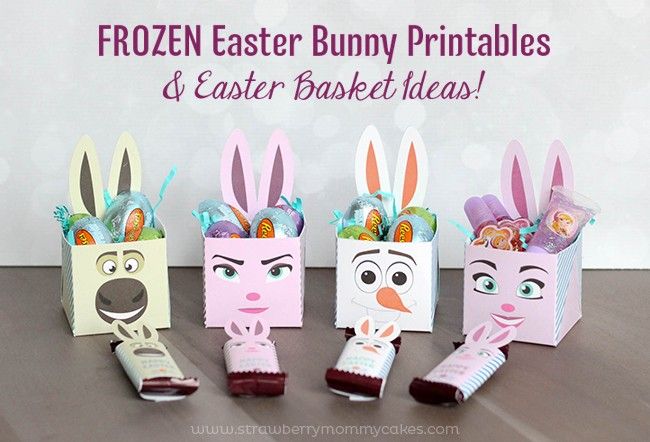 FROZEN Easter Bunny Printables