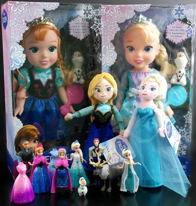 FROZEN Toys inspire cute Valentines cards FrozenFun cbias shop