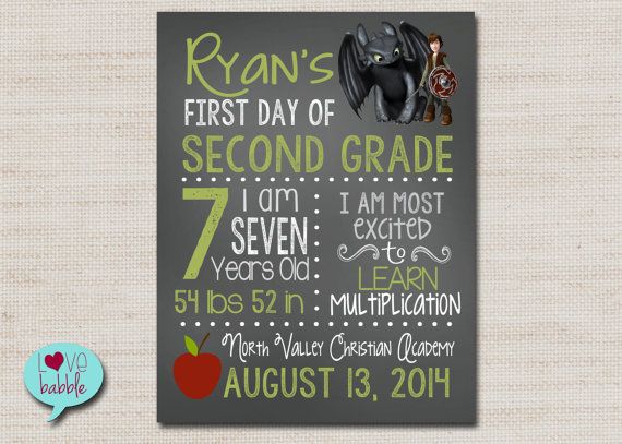 First Day Last Day of School Back to School Chalkboard Photo Picture Sign Froz