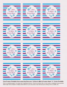 Free Frozen Printables &amp; Frozen Party Ideas plus Elsa Dress for Babies ...