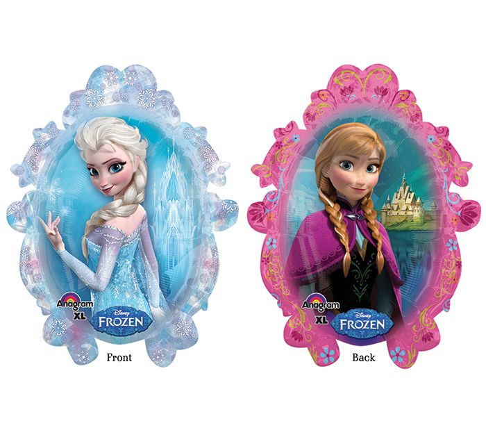 Frozen Balloon Elsa and Anna Uninflated Balloons Galore Gifts