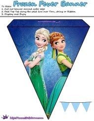 Frozen Fever Free Printables and Crafts