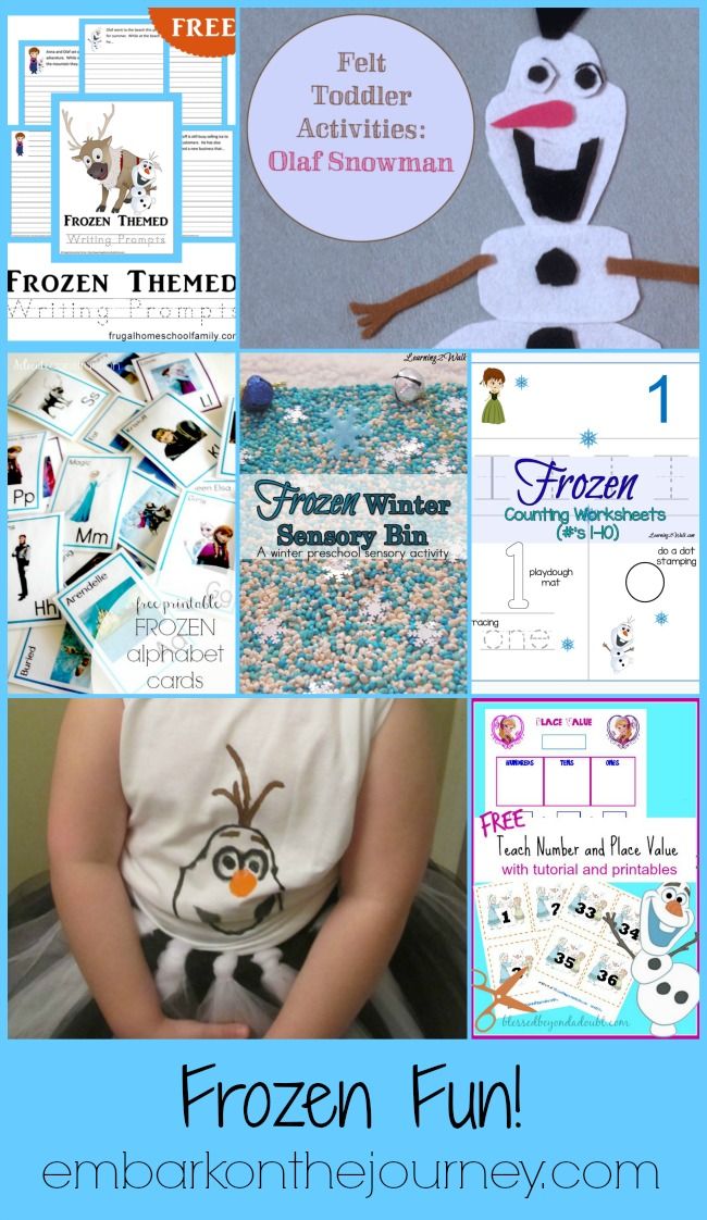 Frozen Fun for the Little Ones embarkonthejourne